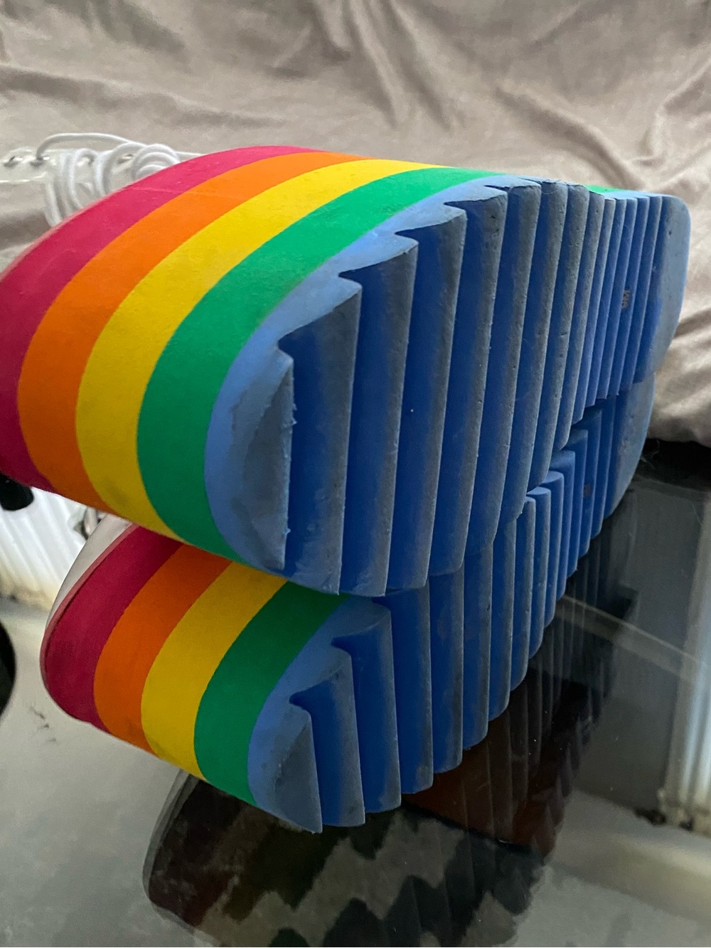 Current Mood Clear Cloud Rainbow Platforms - Multi Color - Picture 3 of 3